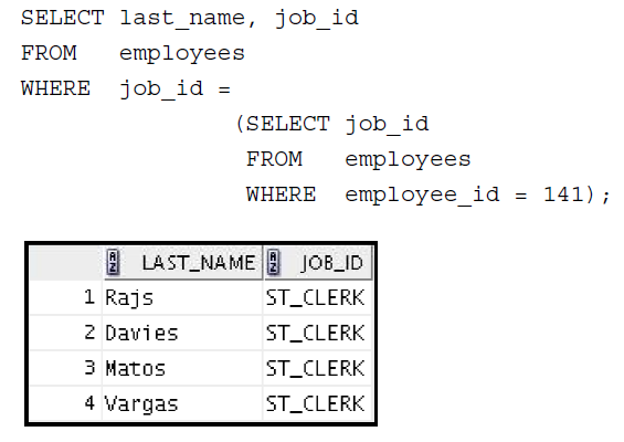 SUBQUERY در SQL – Oracle Database